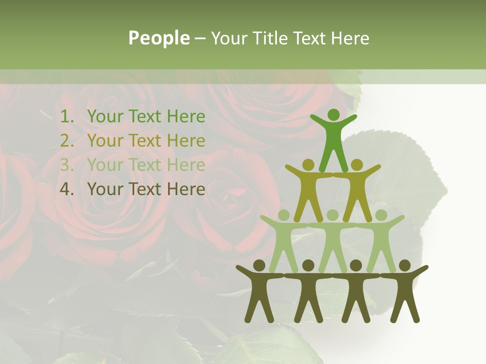 Wallpaper Fragrance Marriage PowerPoint Template