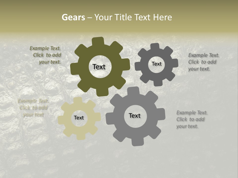 Grey Blank Rough PowerPoint Template