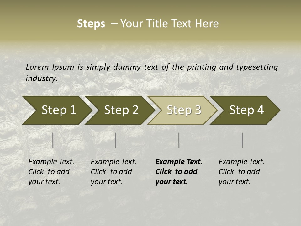 Grey Blank Rough PowerPoint Template