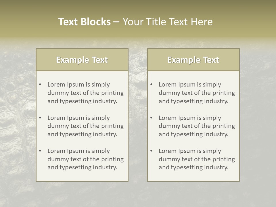 Grey Blank Rough PowerPoint Template