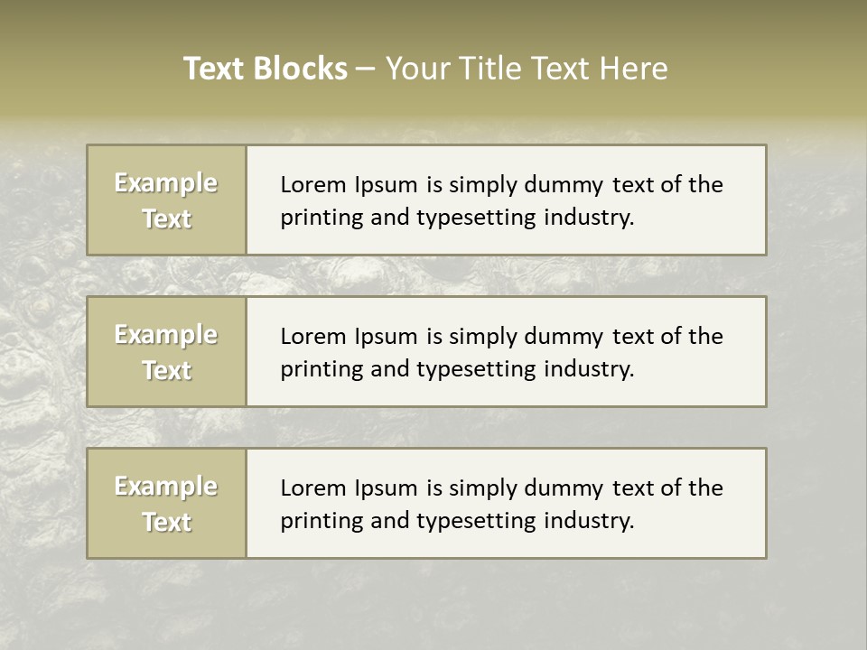 Grey Blank Rough PowerPoint Template