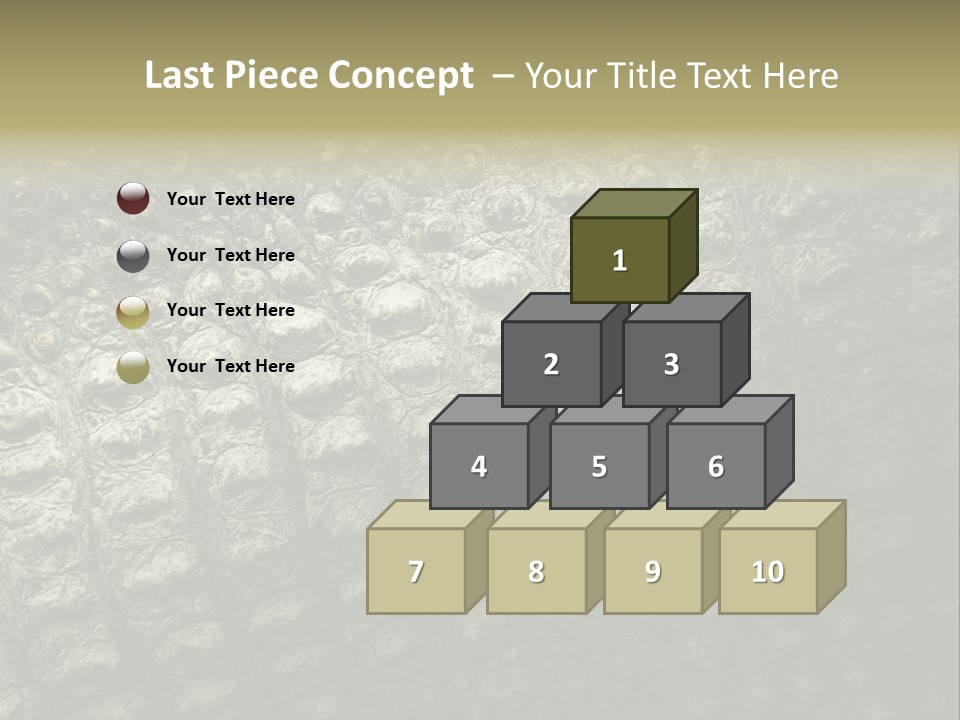 Grey Blank Rough PowerPoint Template