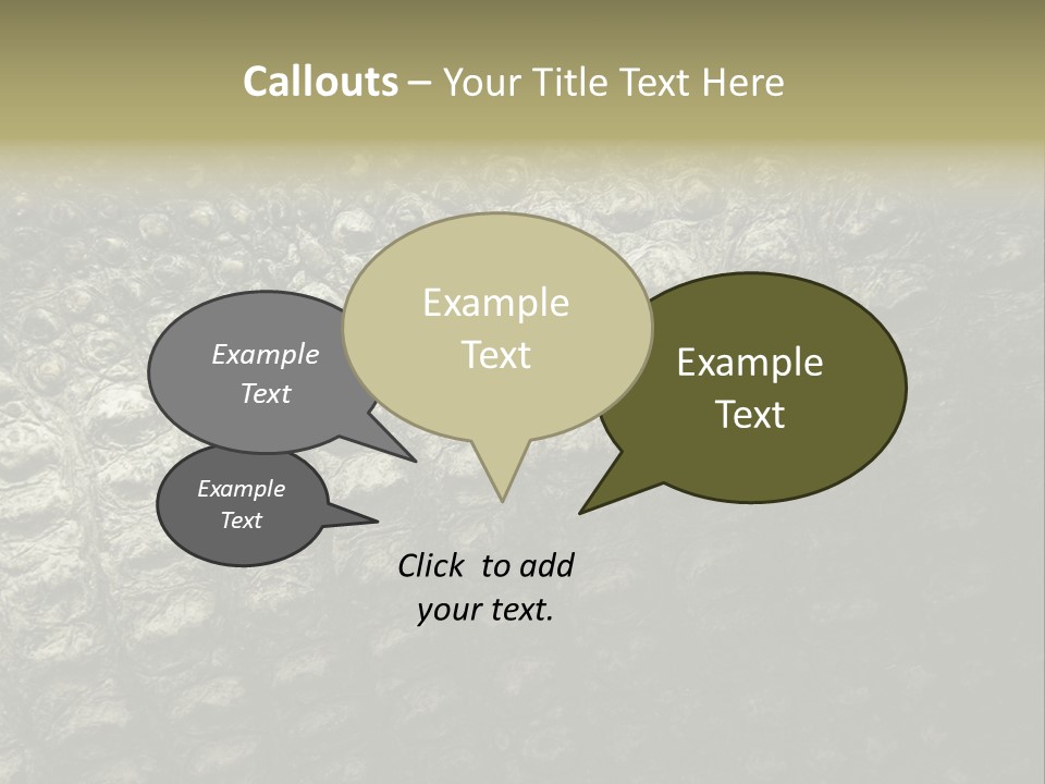 Grey Blank Rough PowerPoint Template