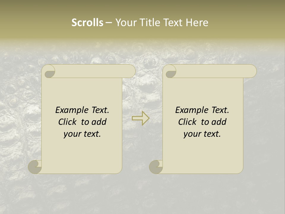 Grey Blank Rough PowerPoint Template