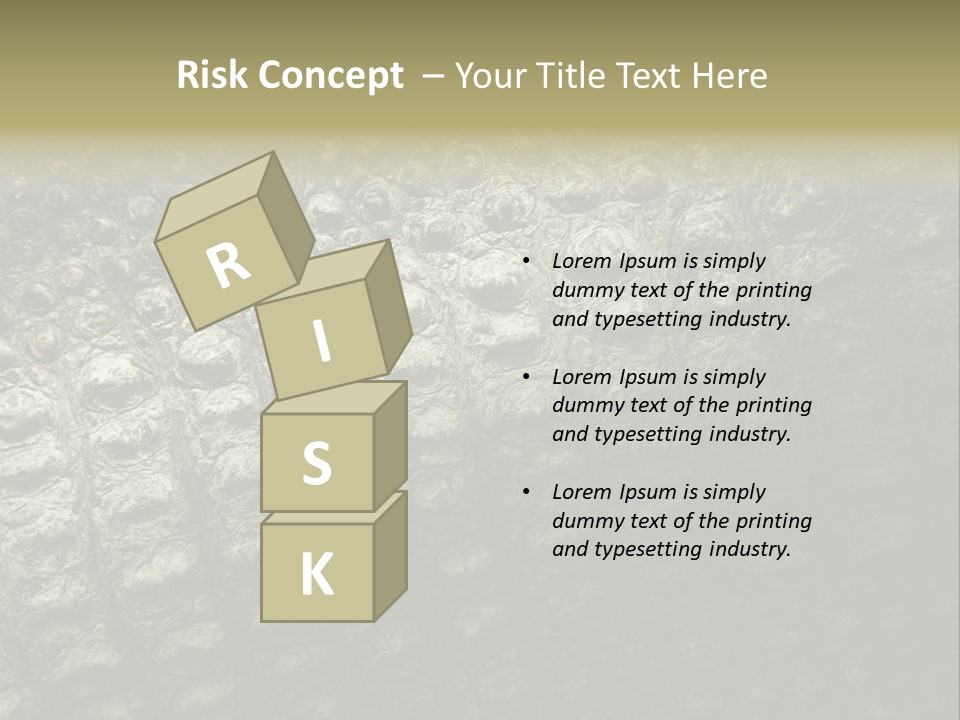 Grey Blank Rough PowerPoint Template