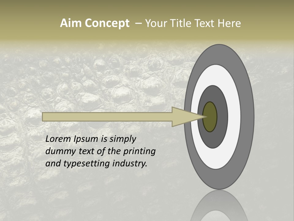 Grey Blank Rough PowerPoint Template