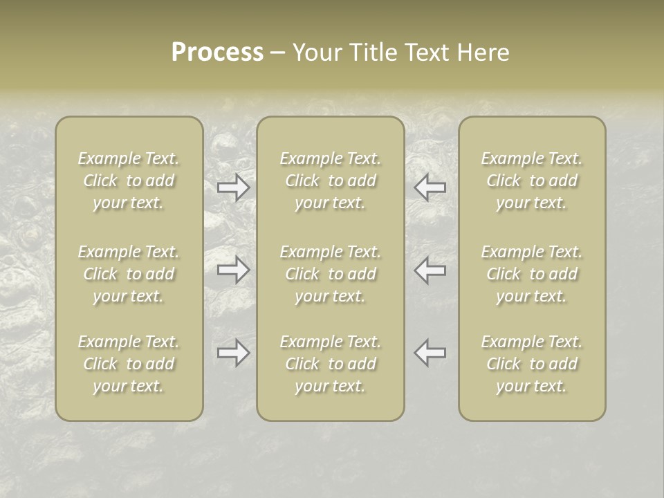 Grey Blank Rough PowerPoint Template