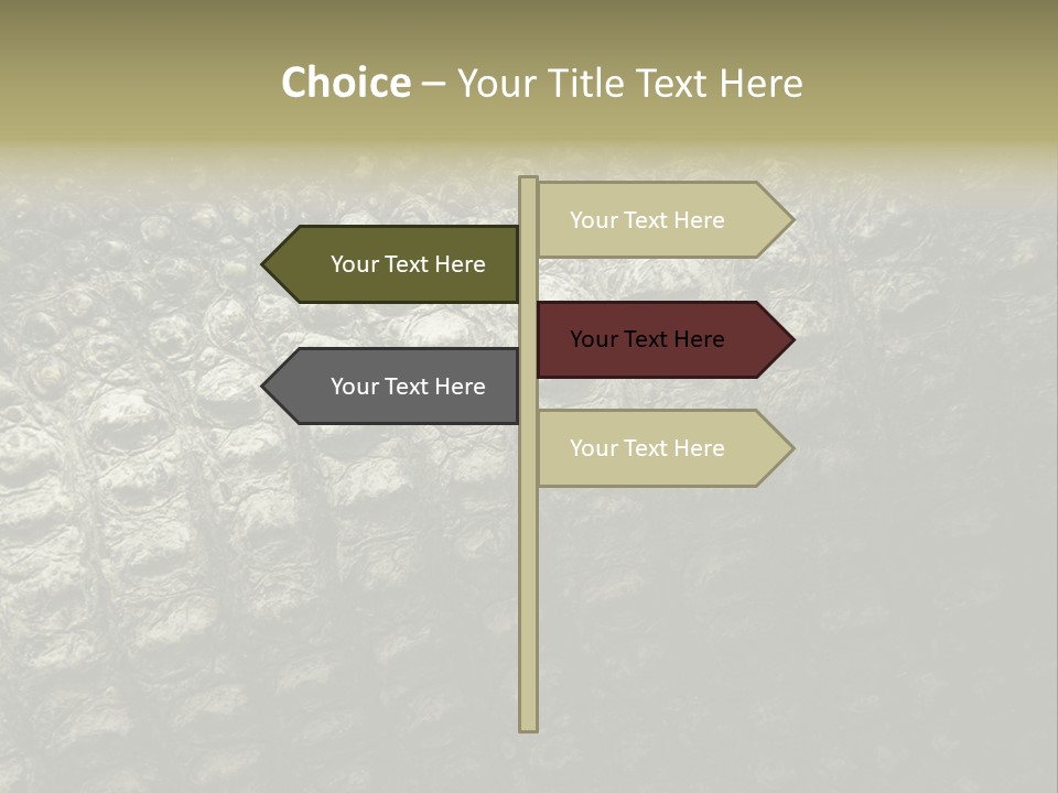 Grey Blank Rough PowerPoint Template