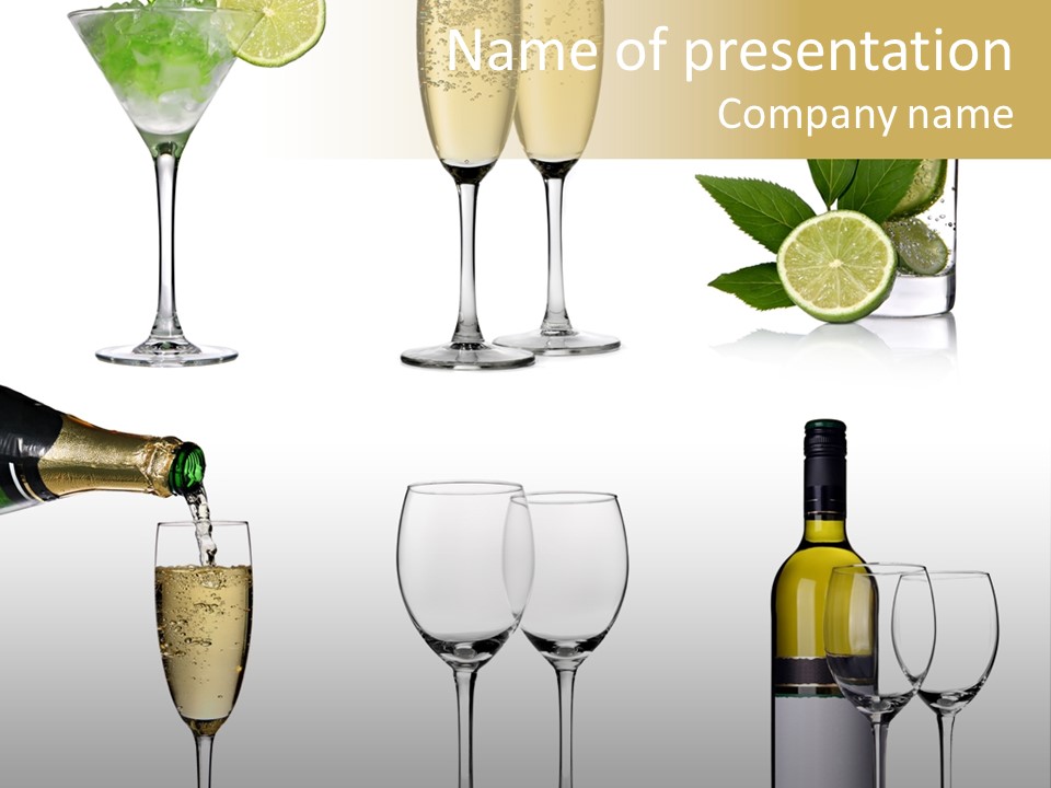 Nobody Straw Viticulture PowerPoint Template