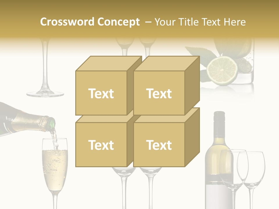 Nobody Straw Viticulture PowerPoint Template
