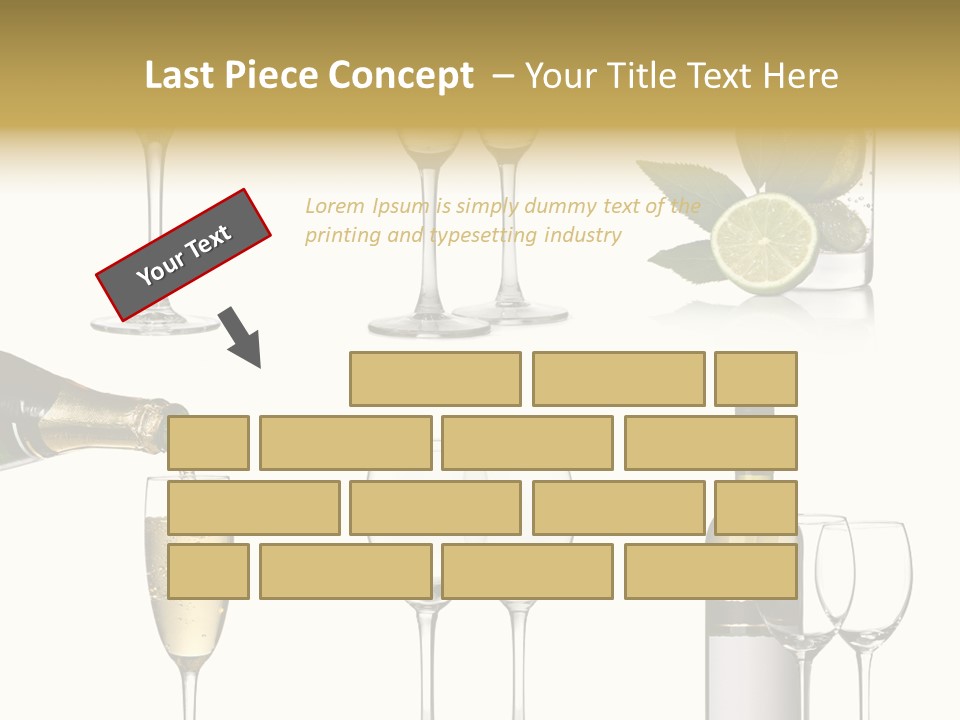 Nobody Straw Viticulture PowerPoint Template