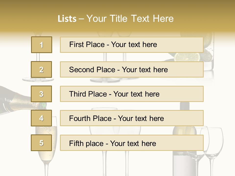 Nobody Straw Viticulture PowerPoint Template