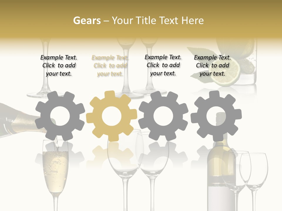 Nobody Straw Viticulture PowerPoint Template