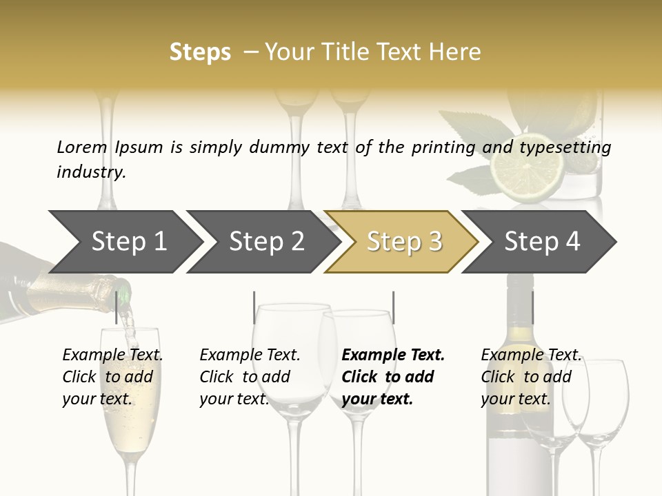 Nobody Straw Viticulture PowerPoint Template