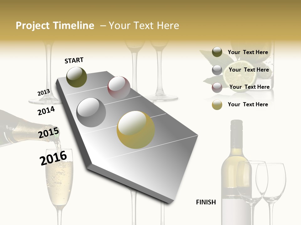 Nobody Straw Viticulture PowerPoint Template