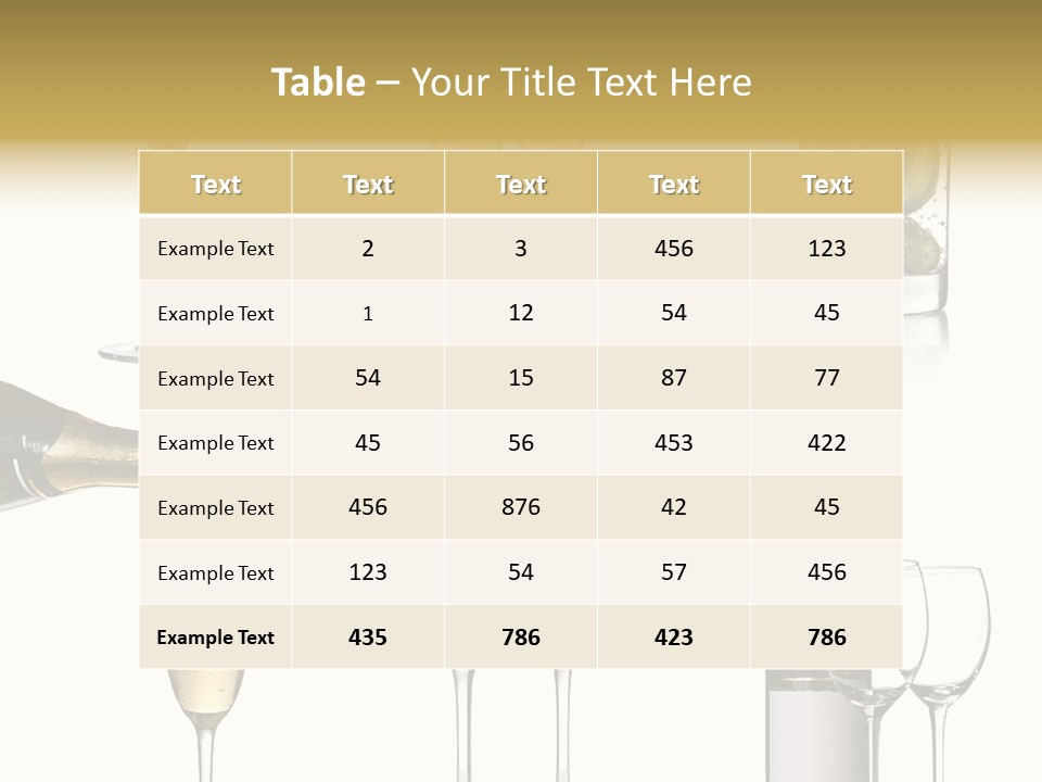 Nobody Straw Viticulture PowerPoint Template