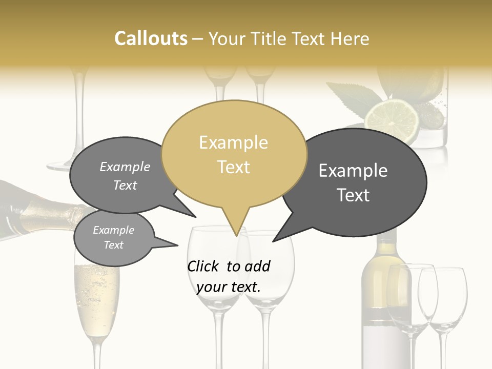 Nobody Straw Viticulture PowerPoint Template