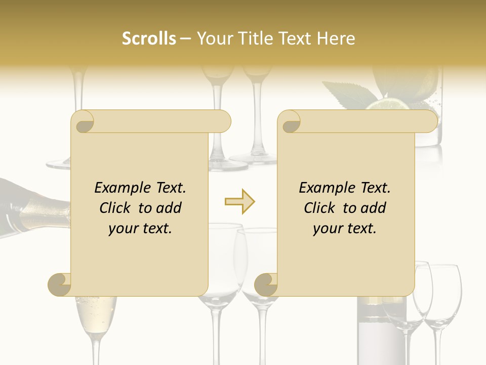 Nobody Straw Viticulture PowerPoint Template