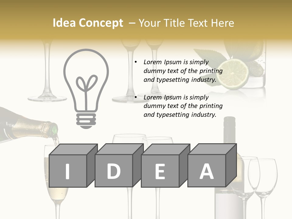 Nobody Straw Viticulture PowerPoint Template