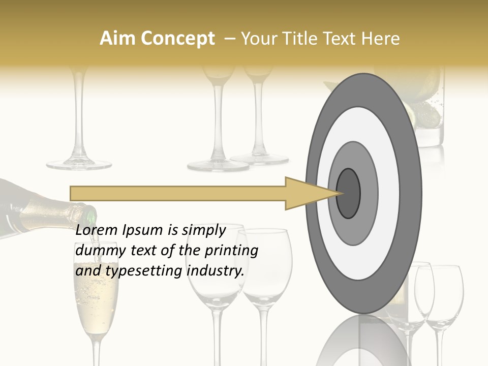 Nobody Straw Viticulture PowerPoint Template