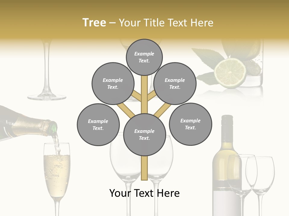 Nobody Straw Viticulture PowerPoint Template