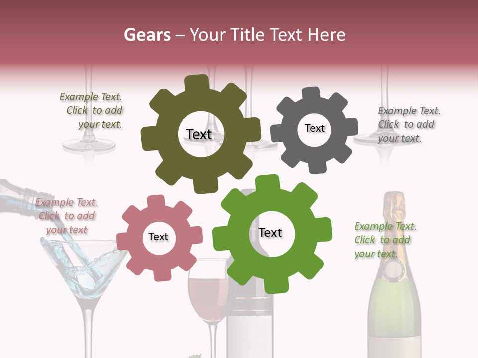 Conceptual Eve White PowerPoint Template