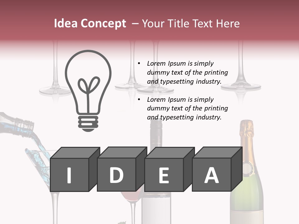 Conceptual Eve White PowerPoint Template