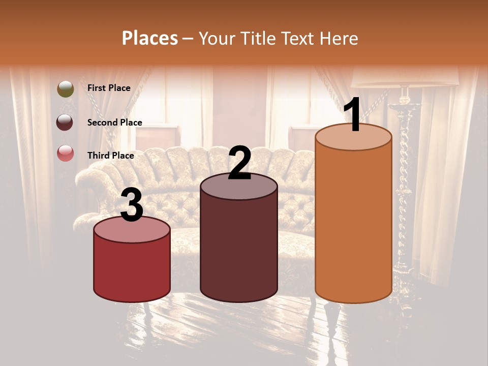 Soft Fiber Decoration PowerPoint Template