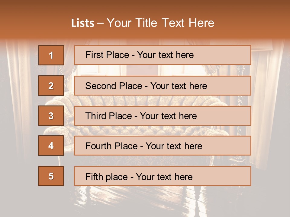 Soft Fiber Decoration PowerPoint Template