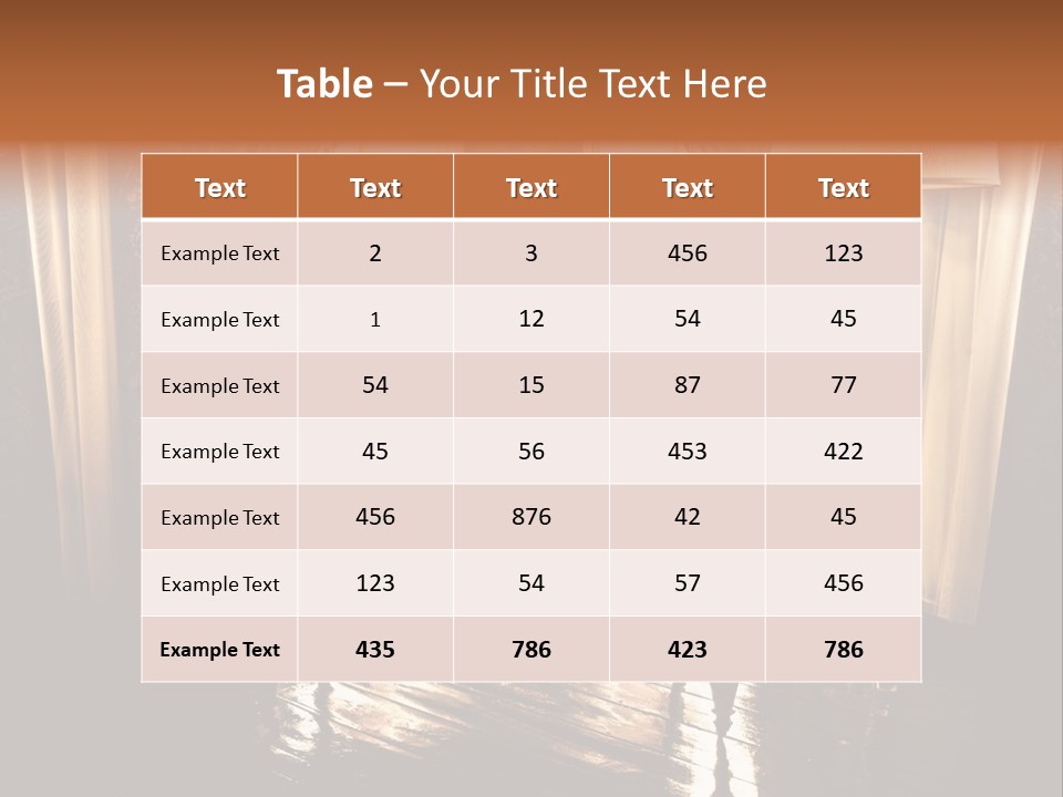 Soft Fiber Decoration PowerPoint Template