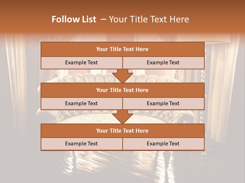 Soft Fiber Decoration PowerPoint Template