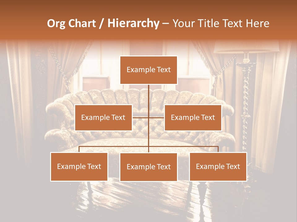 Soft Fiber Decoration PowerPoint Template