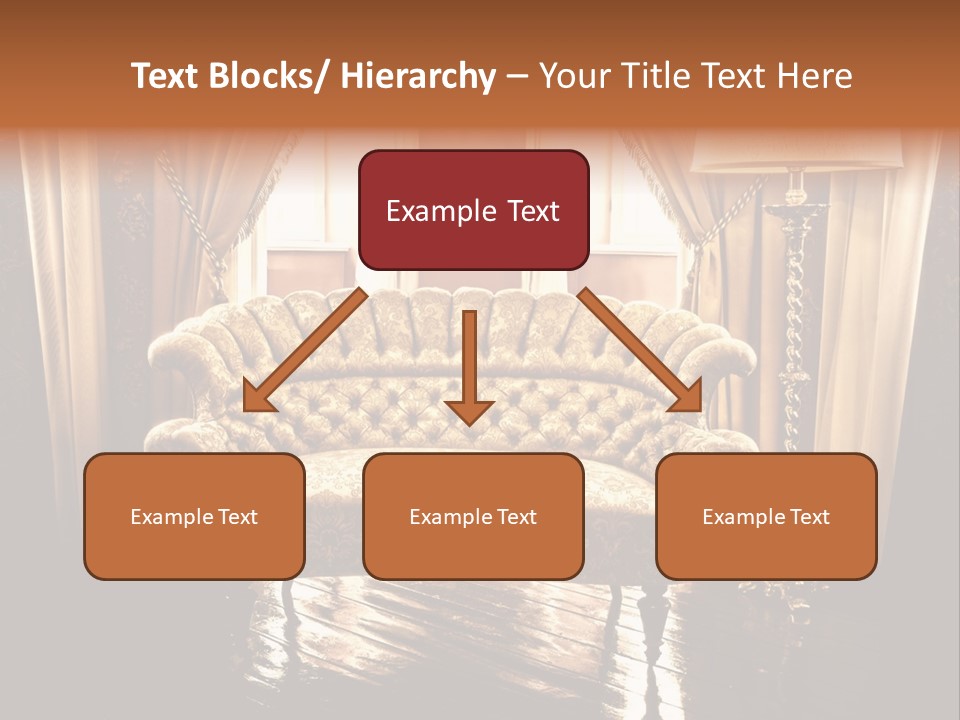 Soft Fiber Decoration PowerPoint Template