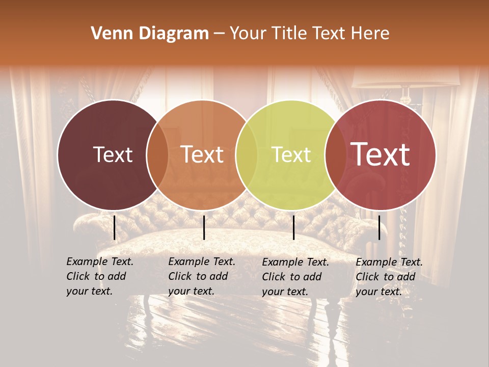 Soft Fiber Decoration PowerPoint Template