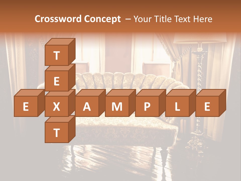 Soft Fiber Decoration PowerPoint Template