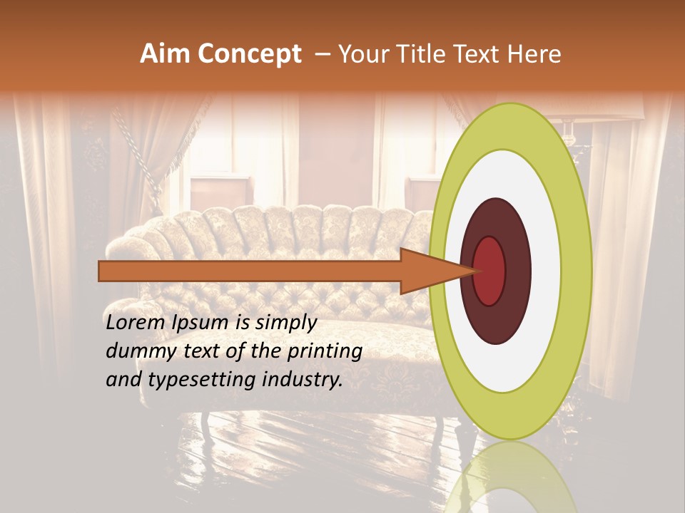 Soft Fiber Decoration PowerPoint Template