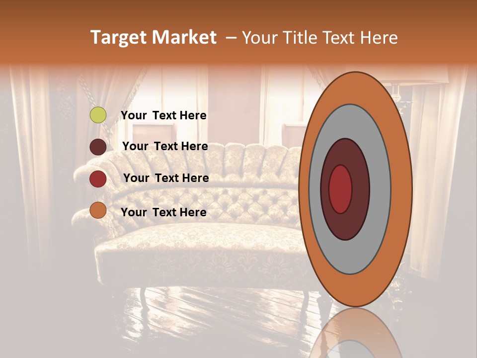 Soft Fiber Decoration PowerPoint Template