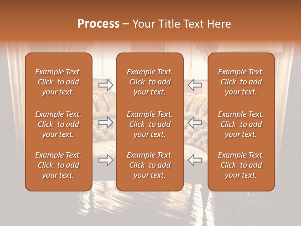 Soft Fiber Decoration PowerPoint Template