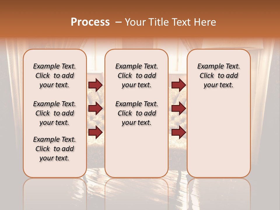 Soft Fiber Decoration PowerPoint Template