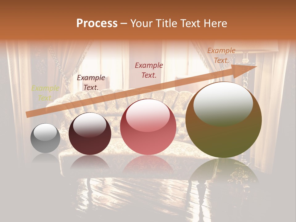 Soft Fiber Decoration PowerPoint Template