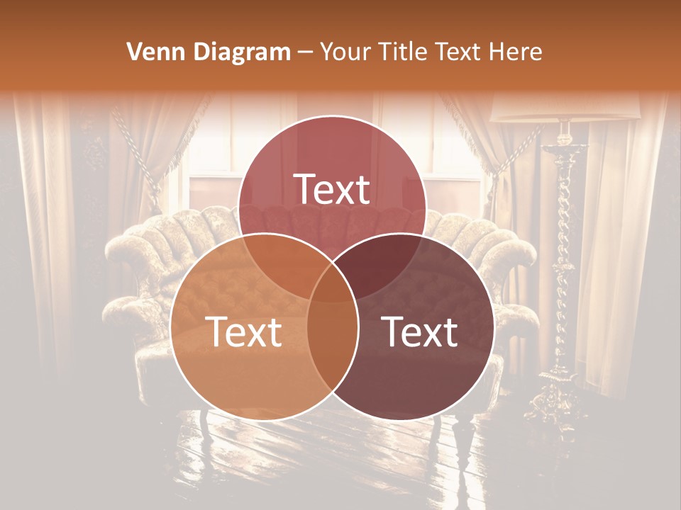 Soft Fiber Decoration PowerPoint Template