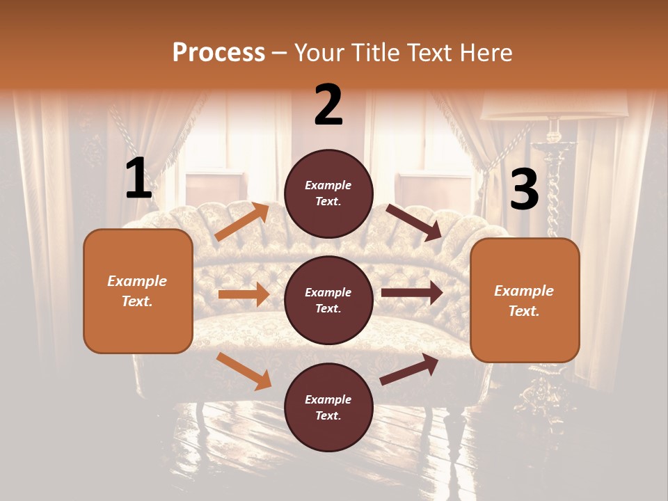 Soft Fiber Decoration PowerPoint Template