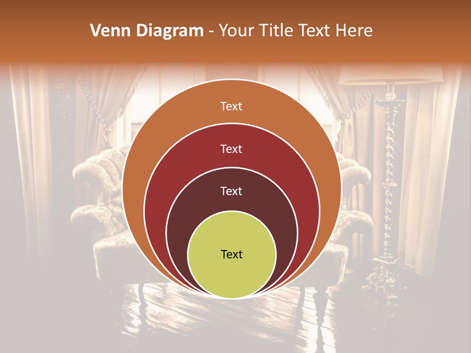 Soft Fiber Decoration PowerPoint Template