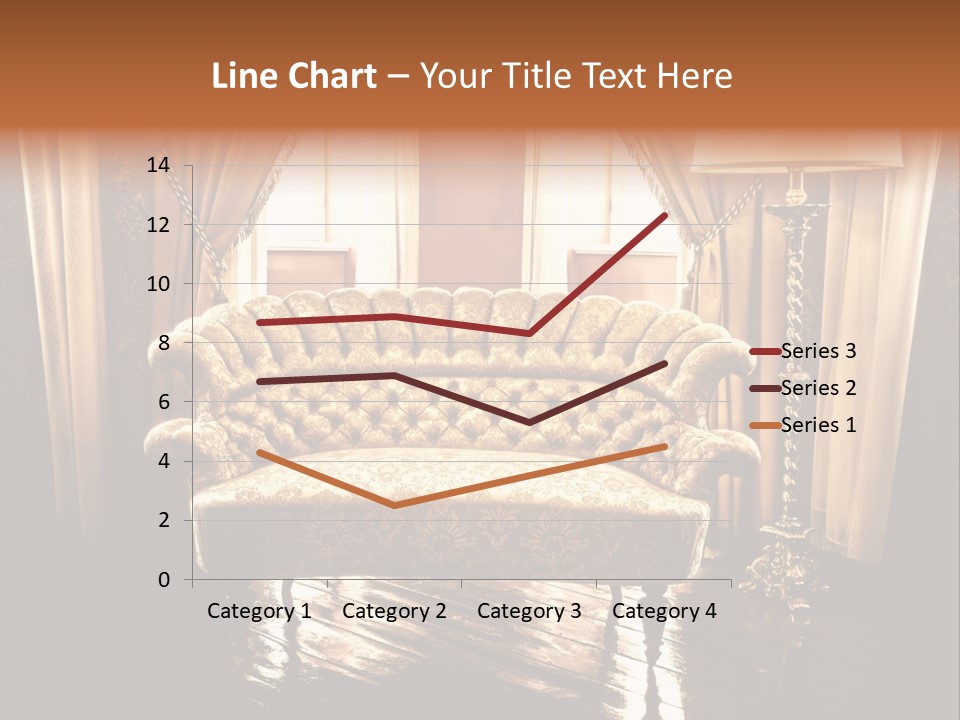 Soft Fiber Decoration PowerPoint Template