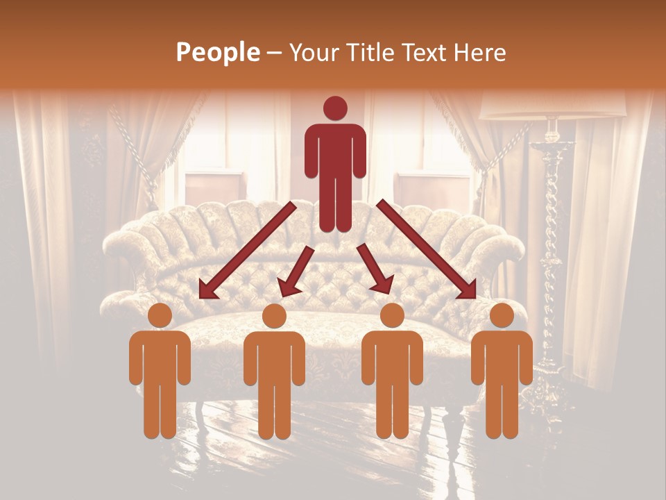 Soft Fiber Decoration PowerPoint Template