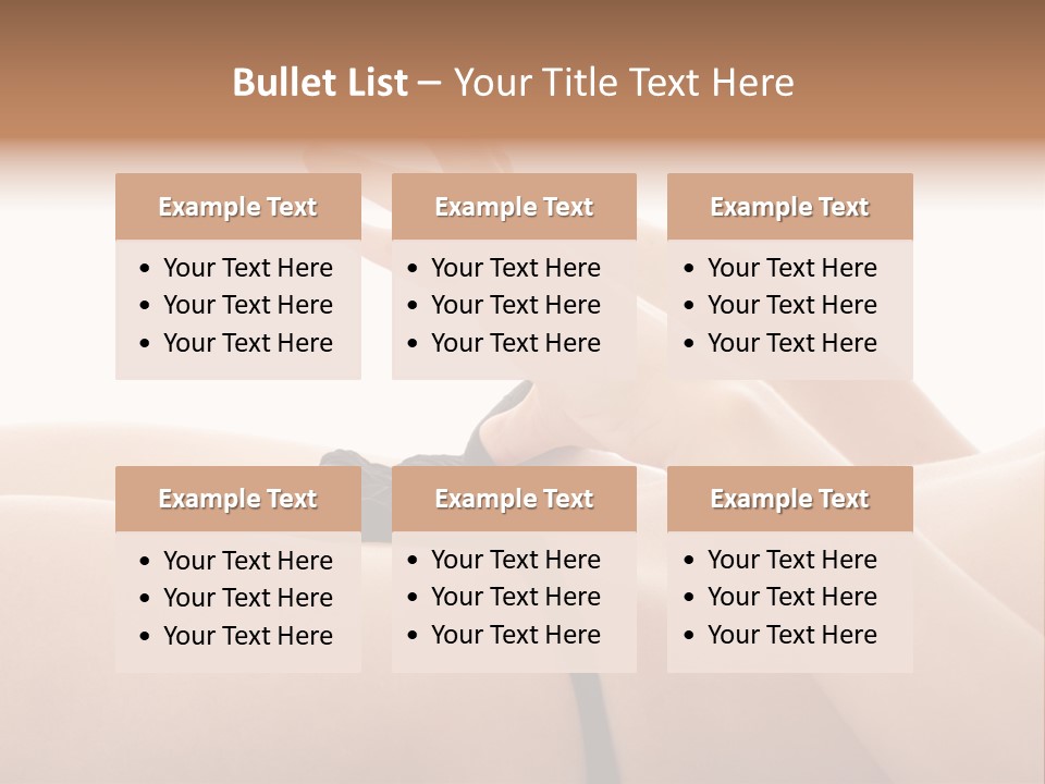 Lingerie Fashion Black PowerPoint Template