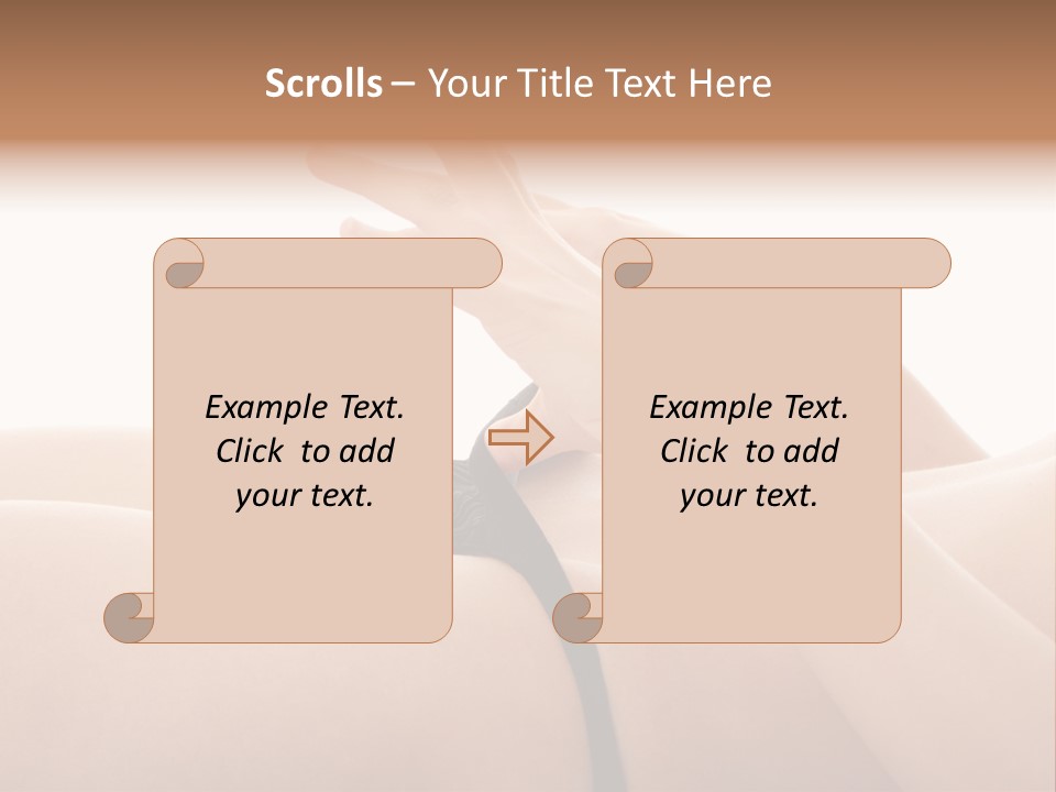 Lingerie Fashion Black PowerPoint Template