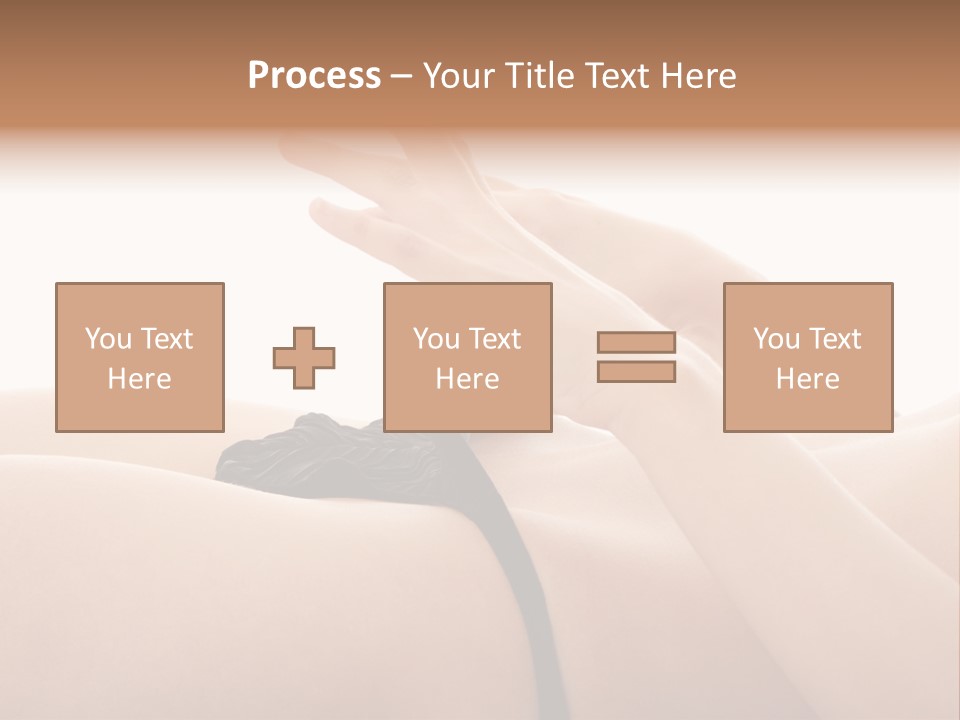 Lingerie Fashion Black PowerPoint Template