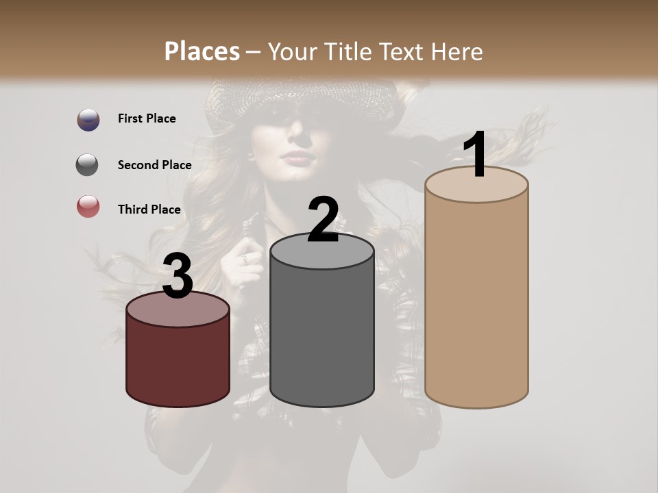 People Beautiful Glamour PowerPoint Template