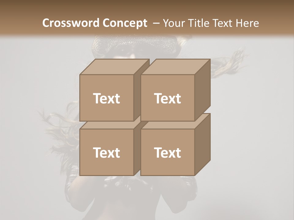 People Beautiful Glamour PowerPoint Template